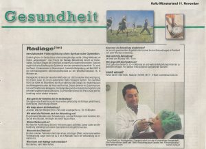 Radiage Pelleve Dr. Kai Rezai Münster